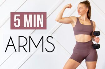 5 MIN ARM WORKOUT – With Weights (Upper Body Toning)