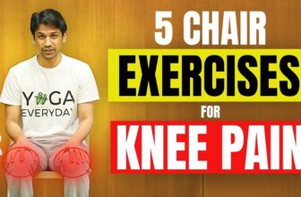 Daily 15-Min Chair Exercise for Knee Pain Relief | Workout at Home | Saurabh Bothra Yoga