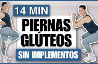 PIERNAS TONIFICADAS Y GLÚTEOS GRANDES | RUTINA DE EJERCICIOS EN CASA SIN PESAS | NatyGlossGym