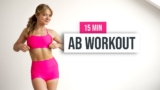 15 MIN TONED ABS Workout | No Equipment – home workout for your core