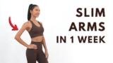 Slim Arms in 1 Week | 9 MIN Arm Fat Loss Workout – No Equipment, Standing only